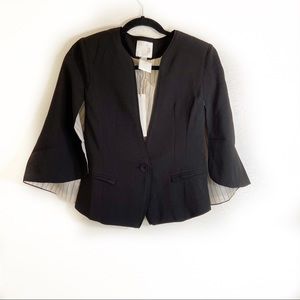 Line & Dot batwing tailored black blazer